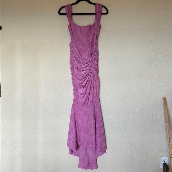 HOUSE OF CB 'Cesca' Rose Pink Floral Maxi Dress NWOT size XS - Picture 6 of 15